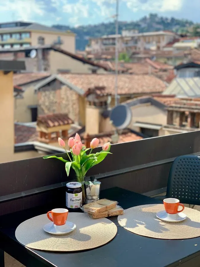 Magic Place Bergamo! Relax Apartment With Terrace In The Heart Of The City Italien